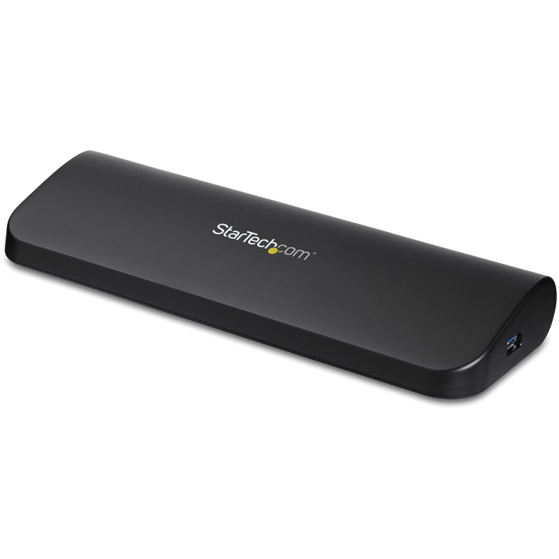 StarTech.com USB3SDOCKHDV kannettavien tietokoneiden telakka ja porttitoistin Langallinen USB 3.2 Gen 1 (3.1 Gen 1) Type-B Musta