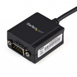 StarTech.com ICUSB2321F kaapelin sukupuolenvaihtaja DB-9 USB 2.0 A Musta