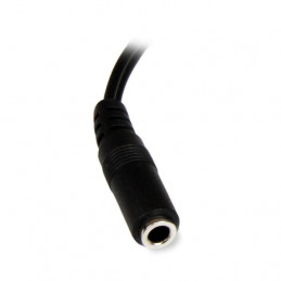 StarTech.com 0.152m 3.5mm - 2xRCA m f audiokaapeli 0,152 m Musta