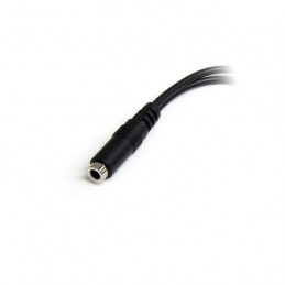 StarTech.com MUYHSFMM audiokaapeli 0,13 m 3.5mm 2 x 3.5mm Musta