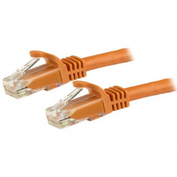 StarTech.com N6PATC1MOR verkkokaapeli Oranssi 1 m Cat6 U UTP (UTP)