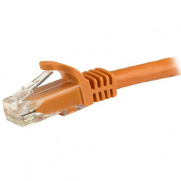 StarTech.com N6PATC1MOR verkkokaapeli Oranssi 1 m Cat6 U UTP (UTP)