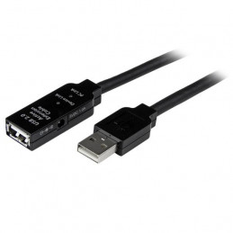 StarTech.com 10m, USB2.0 - USB2.0 USB-kaapeli USB A Musta