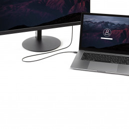 StarTech.com CDP2DPMM6B videokaapeli-adapteri 1,8 m DisplayPort USB Type-C Musta