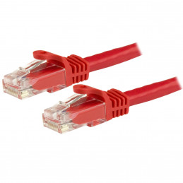 StarTech.com N6PATC1MRD verkkokaapeli Punainen 1 m Cat6 U UTP (UTP)