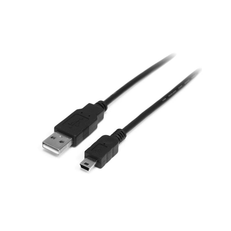 StarTech.com 2m, USB 2.0 A Mini USB B, M M USB-kaapeli USB A Mini-USB B Musta