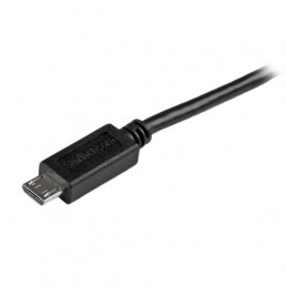 StarTech.com USBAUB2MBK USB-kaapeli 2 m USB 2.0 USB A Micro-USB B Musta