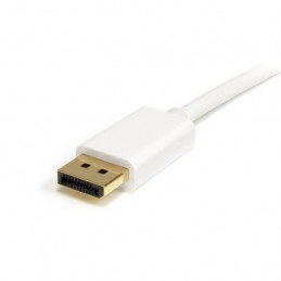 StarTech.com MDP2DPMM2MW DisplayPort-kaapeli 2 m mini DisplayPort Valkoinen