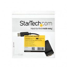 StarTech.com DP2VGA videokaapeli-adapteri 0,077 m Musta