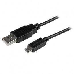 StarTech.com USBAUB1MBK USB-kaapeli 1 m USB 2.0 USB A Micro-USB B Musta