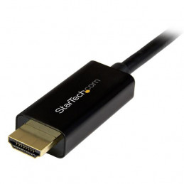StarTech.com DP2HDMM1MB videokaapeli-adapteri 1 m DisplayPort HDMI-tyyppi A (vakio) Musta