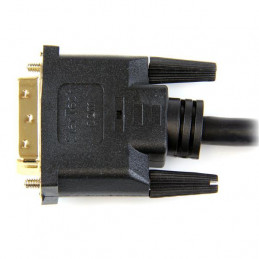 StarTech.com HDDVIMM1M 1 m HDMI DVI-D Musta