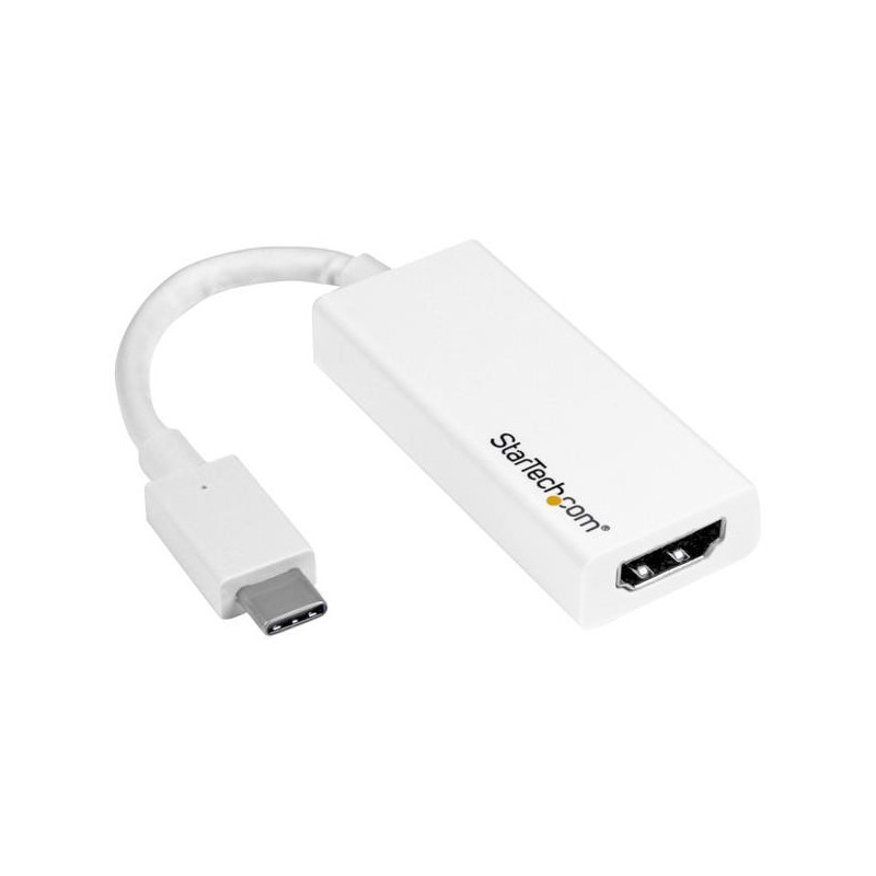 StarTech.com CDP2HDW USB grafiikka-adapteri 3840 x 2160 pikseliä Valkoinen