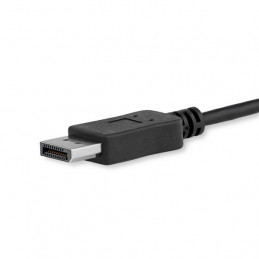 StarTech.com CDP2DPMM1MB videokaapeli-adapteri 1 m DisplayPort USB Type-C Musta