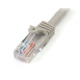 StarTech.com 45PAT5MGR verkkokaapeli Harmaa 5 m Cat5e U UTP (UTP)