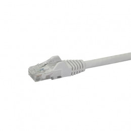 StarTech.com N6PATC10MWH verkkokaapeli Valkoinen 10 m Cat6 U UTP (UTP)