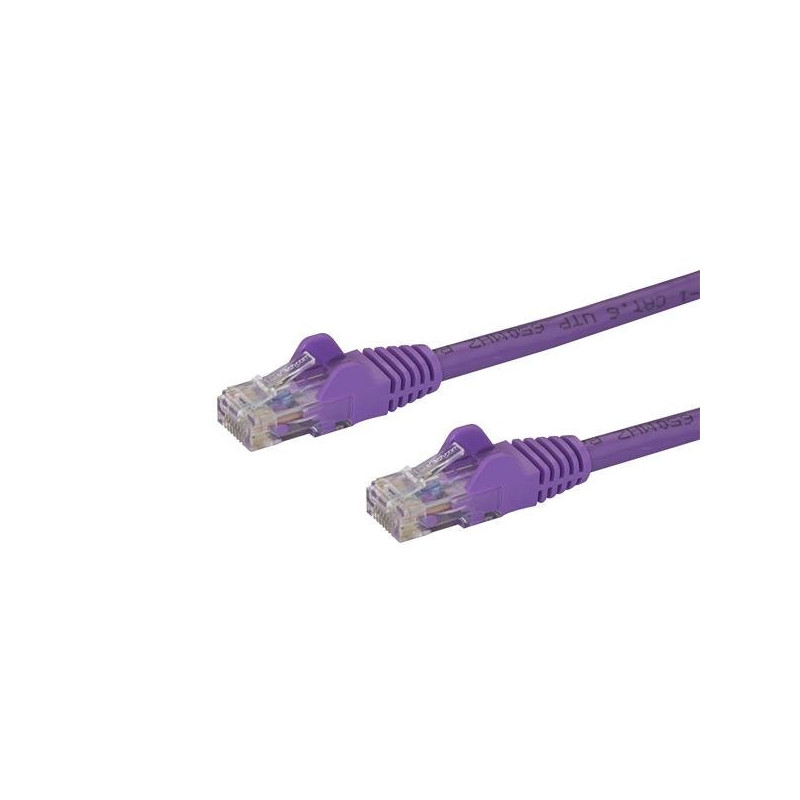 StarTech.com N6PATC1MPL verkkokaapeli Purppura 1 m Cat6 U UTP (UTP)