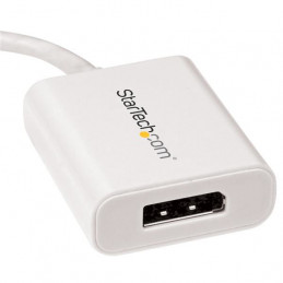 StarTech.com CDP2DPW USB grafiikka-adapteri 3840 x 2160 pikseliä Valkoinen