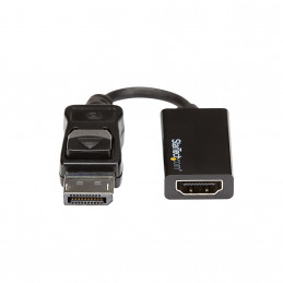 StarTech.com DP2HD4K60S videokaapeli-adapteri 0,215 m DisplayPort HDMI Musta