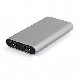 StarTech.com TB32HD24K60 USB grafiikka-adapteri 4096 x 2160 pikseliä Hopea