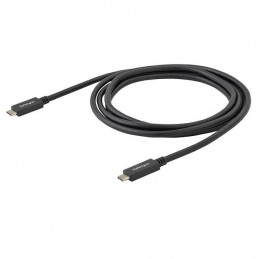 StarTech.com USB31CC50CM USB-kaapeli 0,5 m USB 3.2 Gen 2 (3.1 Gen 2) USB C Musta