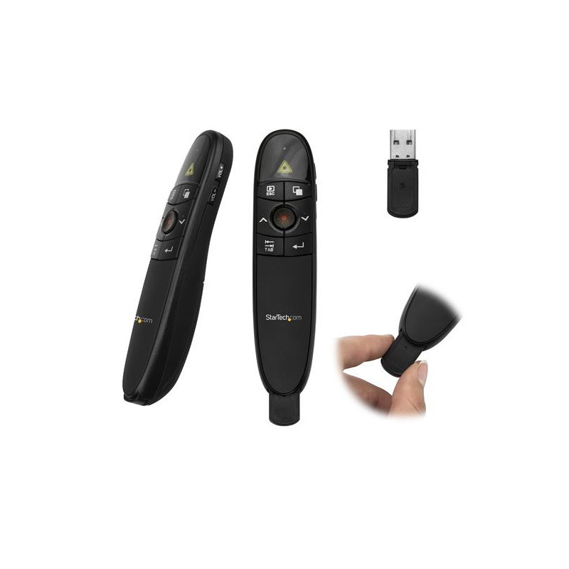 StarTech.com PRESREMOTE Wifi-esittelylaite Musta