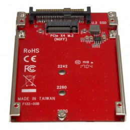 StarTech.com U2M2E125 liitäntäkortti -sovitin Sisäinen M.2