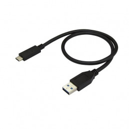 StarTech.com USB31AC50CM USB-kaapeli 0,5 m USB 3.2 Gen 2 (3.1 Gen 2) USB A USB C Musta