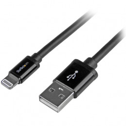 StarTech.com USBLT2MB Lightning-kaapeli 2 m Musta