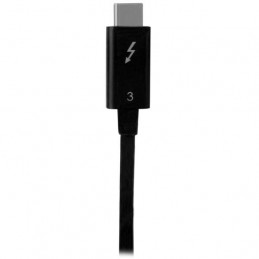 StarTech.com TBLT34MM50CM Thunderbolt-kaapeli 0,5 m 40 Gbit s Musta