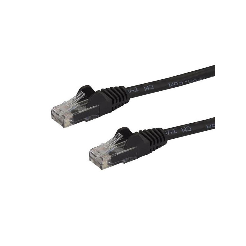 StarTech.com N6PATC5MBK verkkokaapeli Musta 5 m Cat6 U UTP (UTP)
