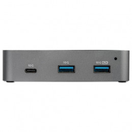 StarTech.com HB31C2A1CGS keskitin USB 3.2 Gen 2 (3.1 Gen 2) Type-C 10000 Mbit s Musta, Harmaa