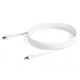 StarTech.com RUSBCLTMM2MW matkapuhelimen kaapeli Valkoinen 2 m USB C Lightning