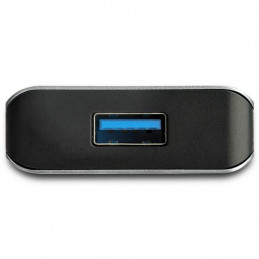 StarTech.com HB31C3A1CPD3 keskitin USB 3.2 Gen 2 (3.1 Gen 2) Type-C 10000 Mbit s Musta, Harmaa