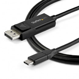 StarTech.com CDP2DP142MBD videokaapeli-adapteri 2 m USB Type-C DisplayPort Musta