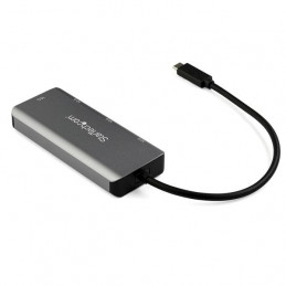 StarTech.com HB31C2A2CB keskitin USB 3.2 Gen 2 (3.1 Gen 2) Type-C 10000 Mbit s Musta, Harmaa