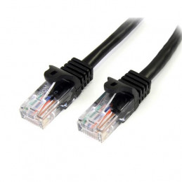 StarTech.com 45PAT10MBK verkkokaapeli Musta 10 m Cat5e U UTP (UTP)