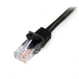 StarTech.com 45PAT10MBK verkkokaapeli Musta 10 m Cat5e U UTP (UTP)