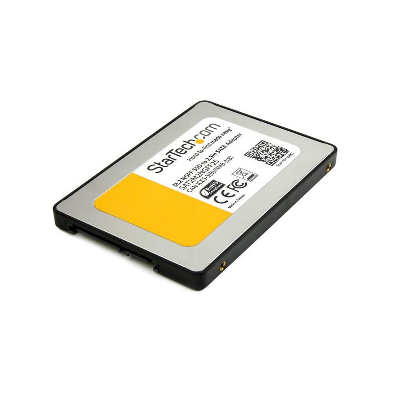 StarTech.com SAT2M2NGFF25 liitäntäkortti -sovitin Sisäinen M.2