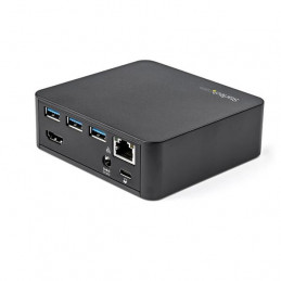 StarTech.com DK30CHDPDUE kannettavien tietokoneiden telakka ja porttitoistin Langallinen USB 3.2 Gen 1 (3.1 Gen 1) Type-C Musta