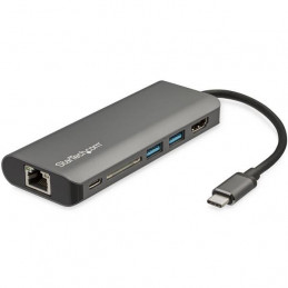 StarTech.com DKT30CSDHPD3 kannettavien tietokoneiden telakka ja porttitoistin Langallinen USB 3.2 Gen 1 (3.1 Gen 1) Type-C