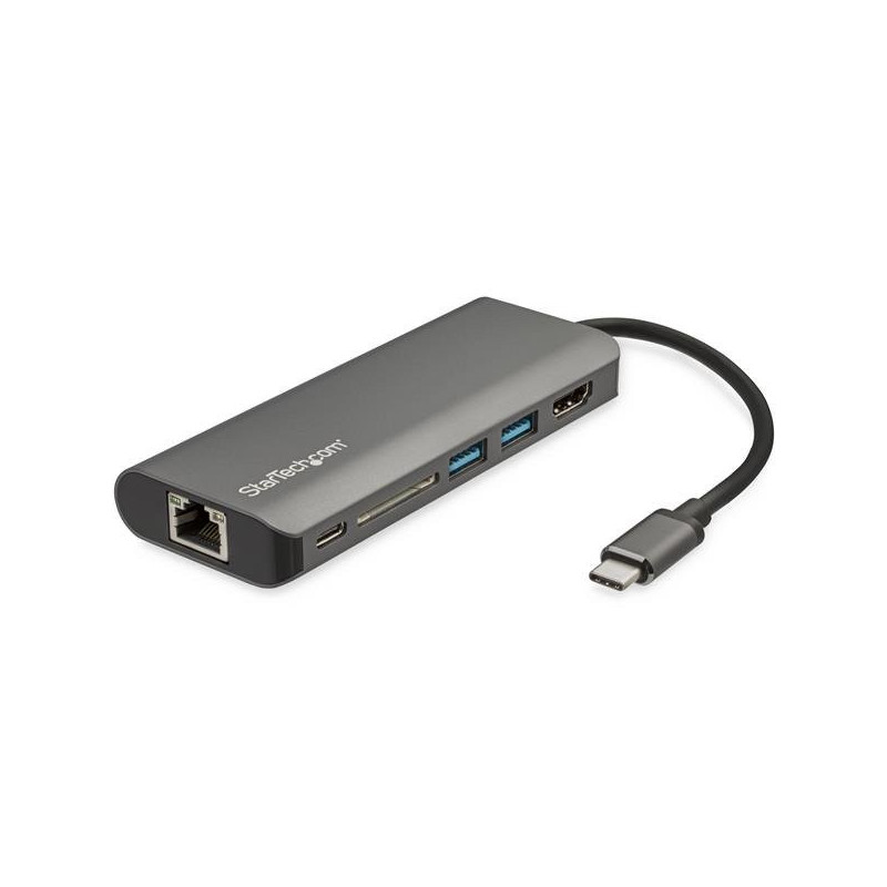 StarTech.com DKT30CSDHPD3 kannettavien tietokoneiden telakka ja porttitoistin Langallinen USB 3.2 Gen 1 (3.1 Gen 1) Type-C