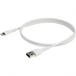 StarTech.com RUSBLTMM1M Lightning-kaapeli 1 m Valkoinen