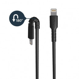 StarTech.com RUSBLTMM1MB Lightning-kaapeli 1 m Musta