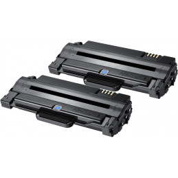 Samsung MLT-P1052A, kaksoispakkaus, riittoisa musta värikasetti