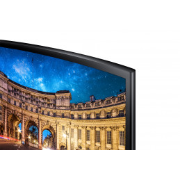 Samsung C24F390FHR 59,7 cm (23.5") 1920 x 1080 pikseliä Full HD LCD Musta