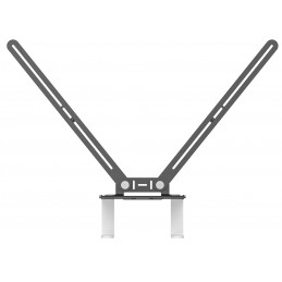 Logitech TV Mount for Video Bars Musta