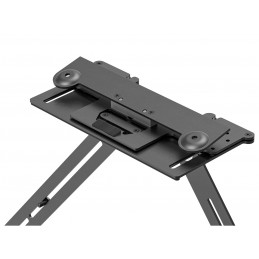 Logitech TV Mount for Video Bars Musta