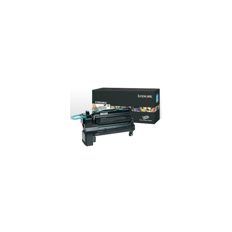 Lexmark C792X2KG värikasetti 1 kpl Alkuperäinen Musta