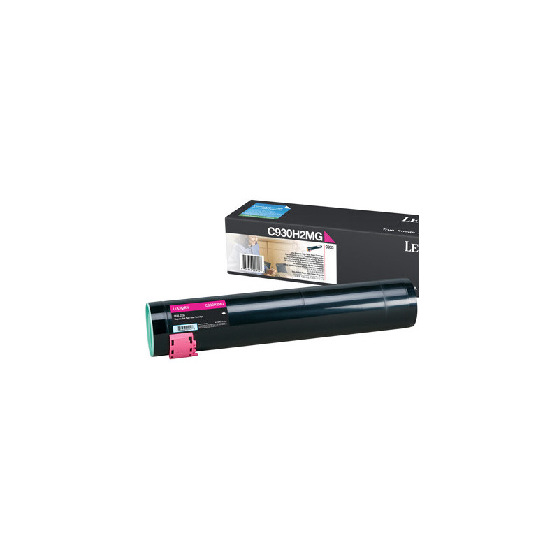 Lexmark C930H2MG värikasetti 1 kpl Alkuperäinen Magenta